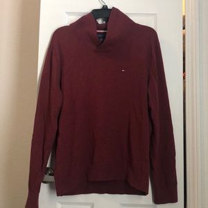 Vintage Tommy Hilfiger Maroon Sweater